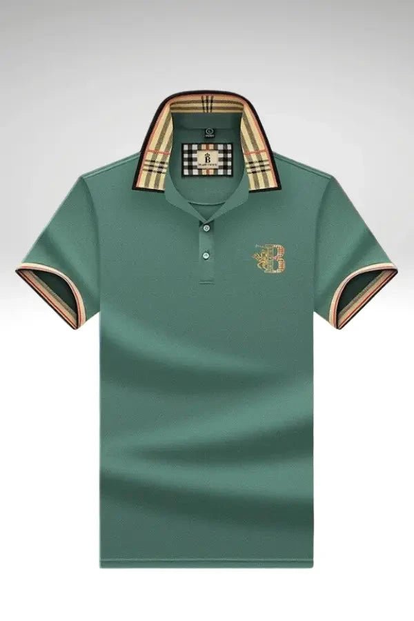 Polo Shirt Men Elegant Cotton Design Casual Chic Comfortable Fashion 2