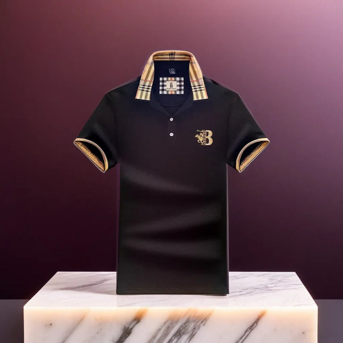 Polo Shirt Men Elegant Cotton Design Casual Chic Comfortable Fashion 6