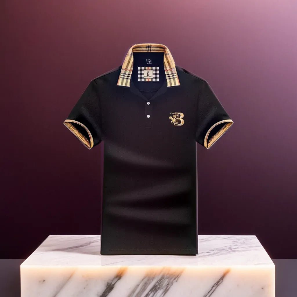 Polo Shirt Men Elegant Cotton Design Casual Chic Comfortable Fashion 6