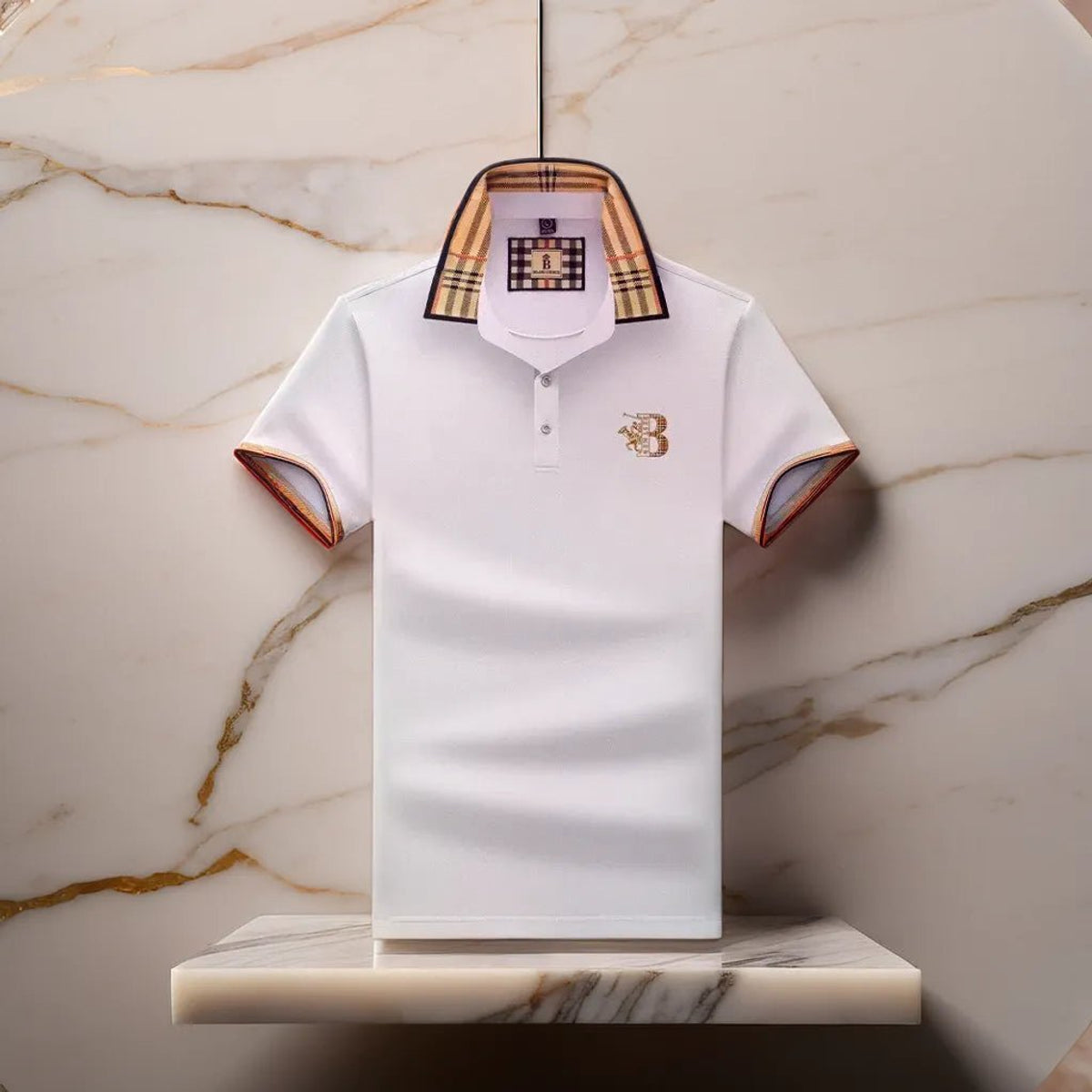 Polo Shirt Men Elegant Cotton Design Casual Chic Comfortable Fashion 8