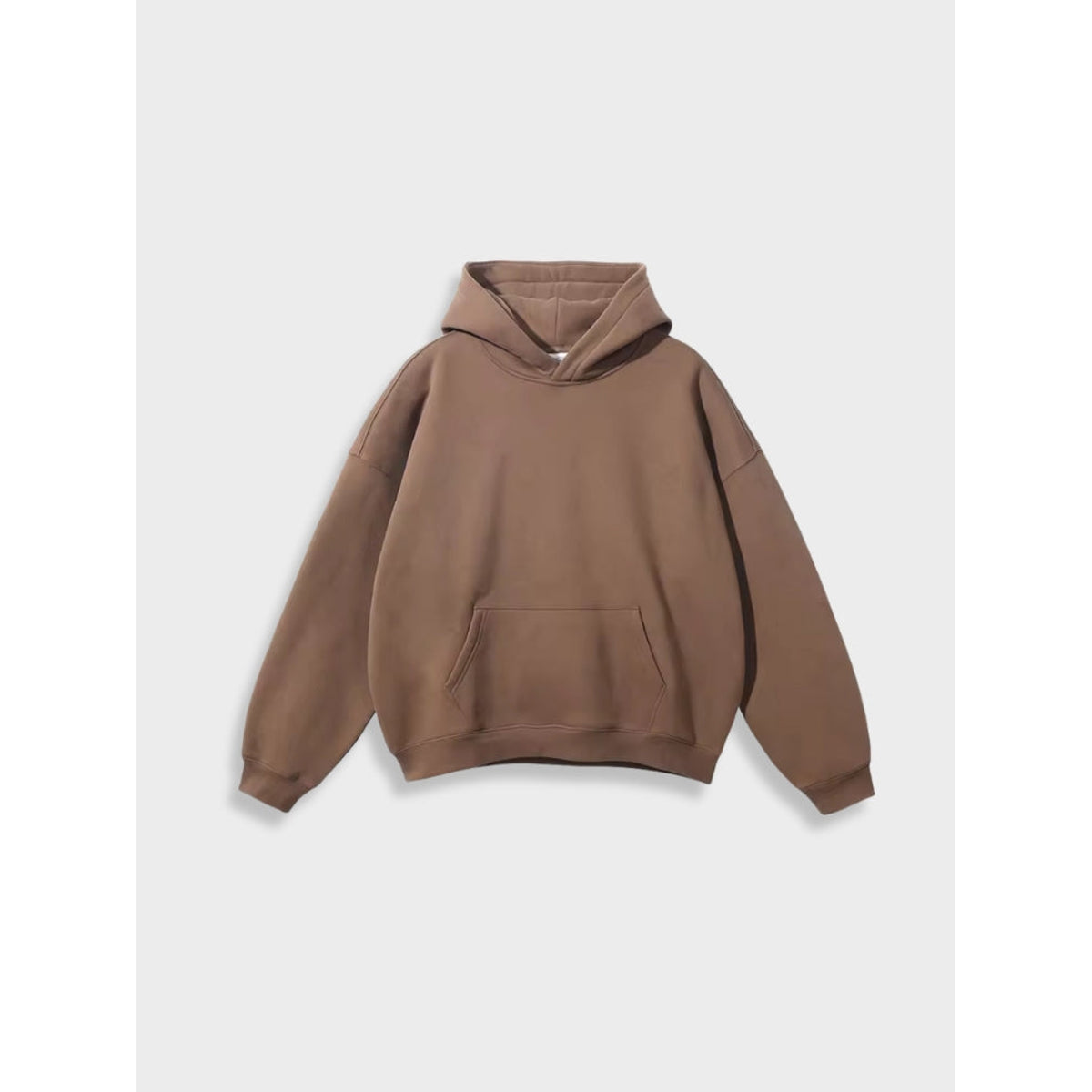 Premium Oversized Hoodie for Men - Soft Heavyweight Cotton, Black or Grey 6