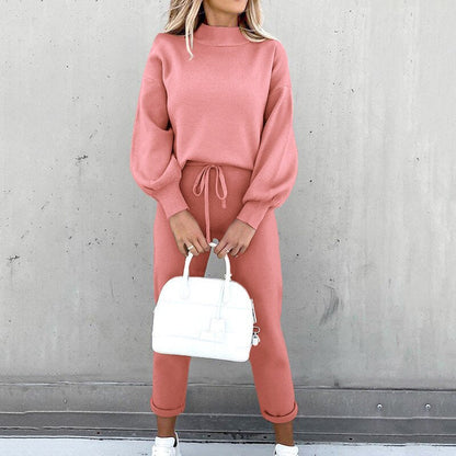 Pullover and Pants Set Women's Loungewear Casual Chic Comfort 7