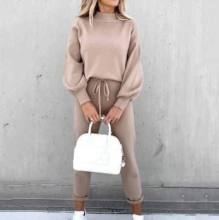 Pullover and Pants Set Women's Loungewear Casual Chic Comfort 9