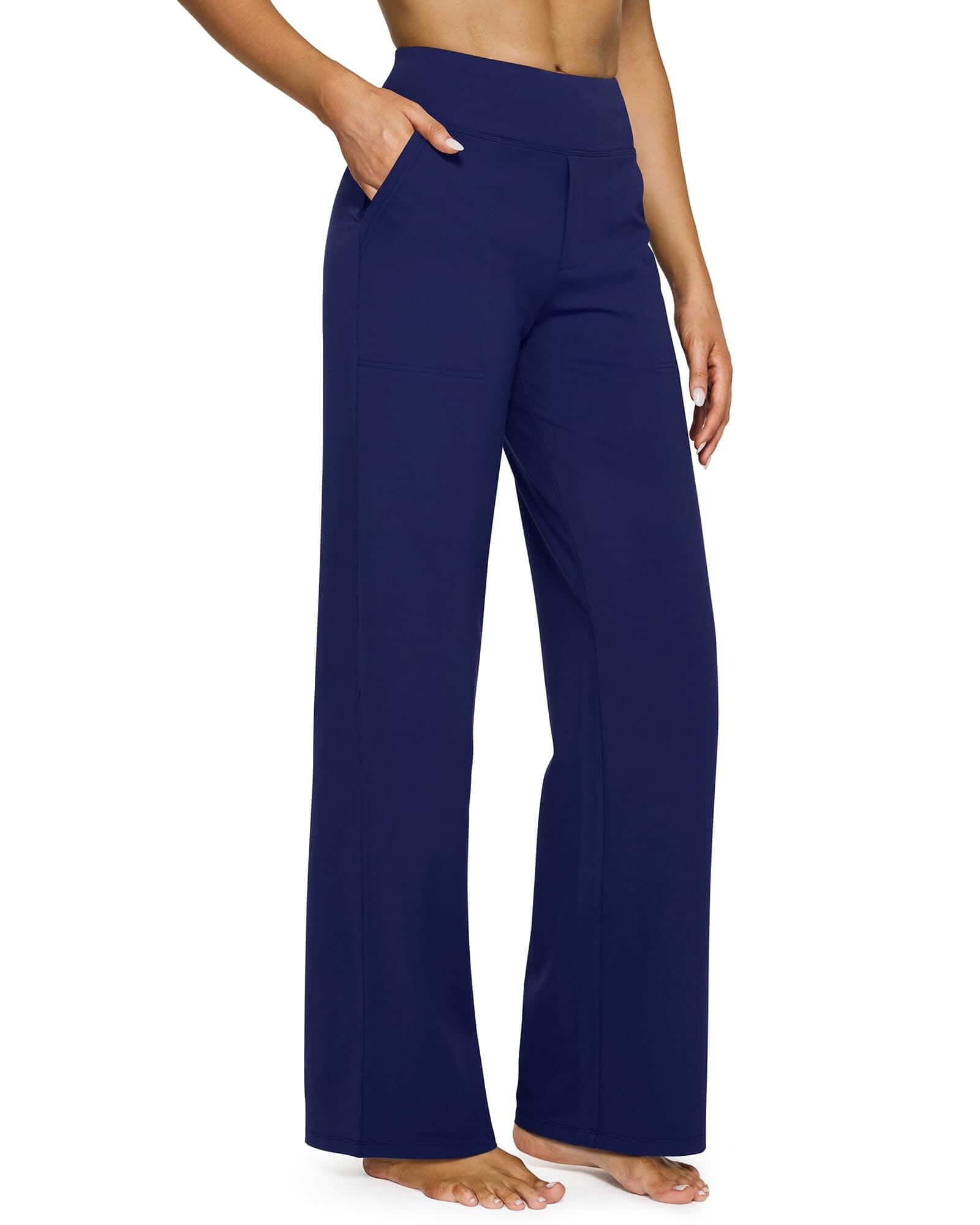 Madison | Vielseitige High-Waist-Hose mit weitem Bein