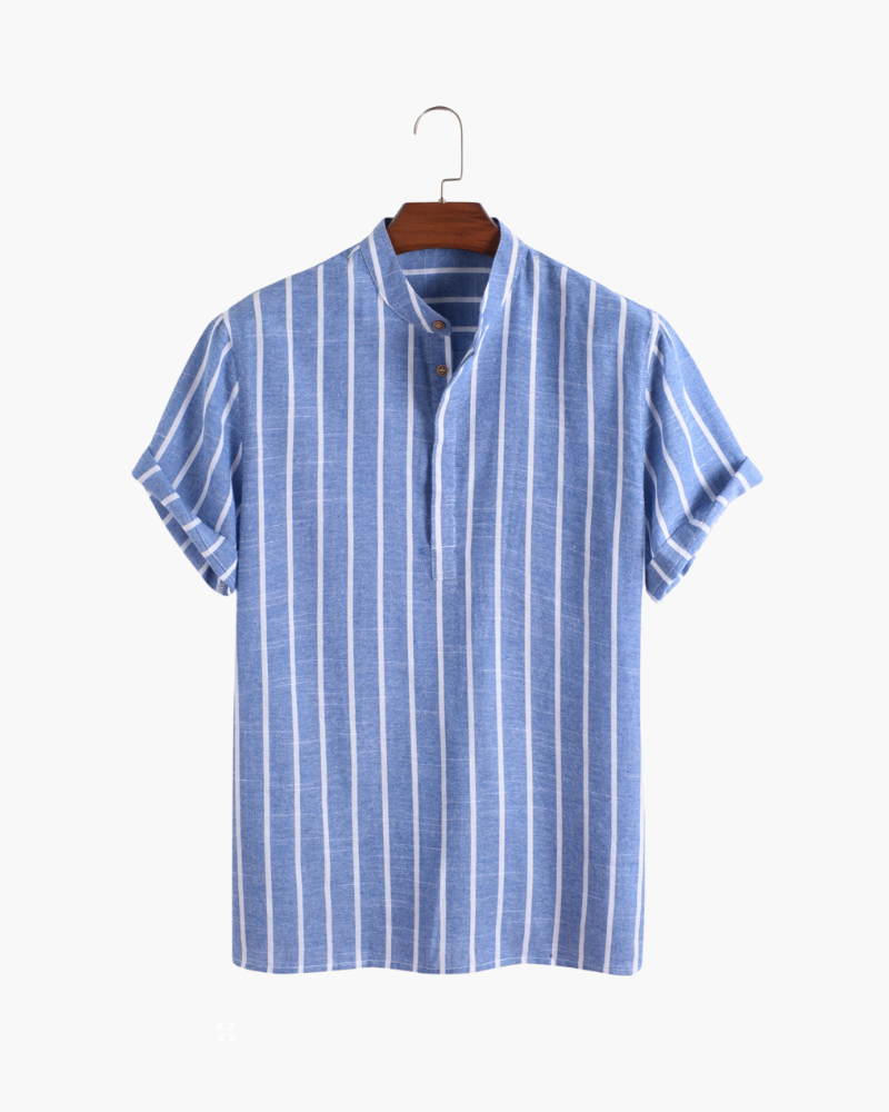 Sailor Polo Shirt Men Organic Cotton Casual Smart-Casual Style 0