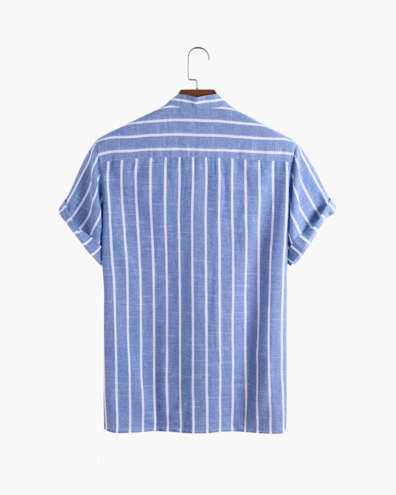 Sailor Polo Shirt Men Organic Cotton Casual Smart-Casual Style 4
