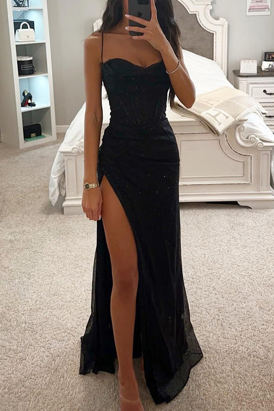 Sequin Maxi Dress for Women with Corset Elegant Summer Style 2025 0