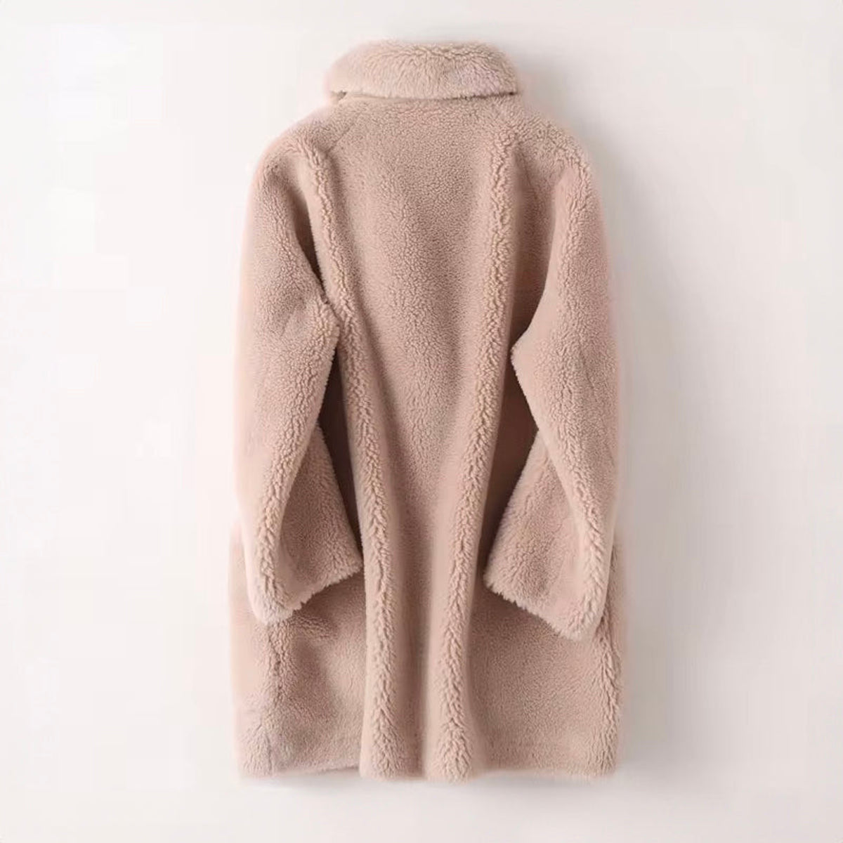 Shearling Coat Women Oversized Cozy Chic Winter Outerwear 5