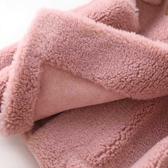 Shearling Coat Women Oversized Cozy Chic Winter Outerwear 6