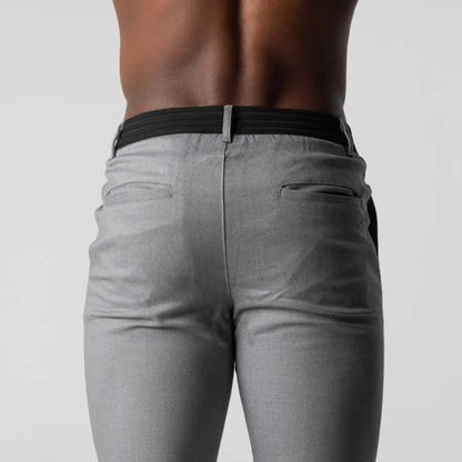 Slim Fit Chino Pants Mens Comfortable Stretch Versatile for Work and Leisure 6