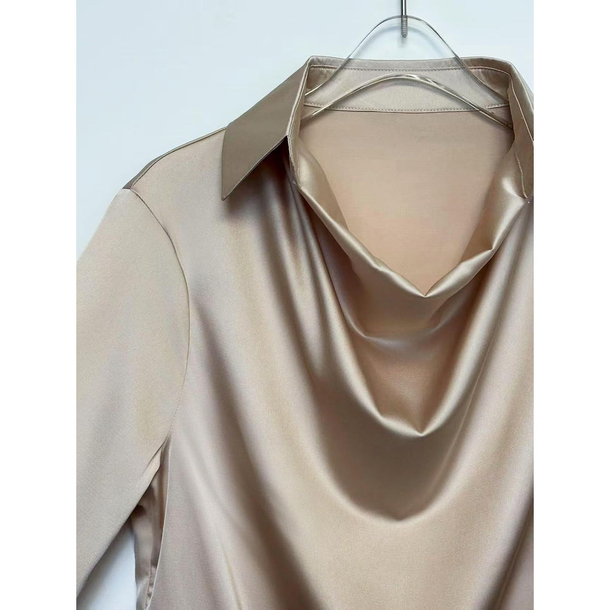 Sloane | Sophisticated Autumn Cowl Neck Blouse