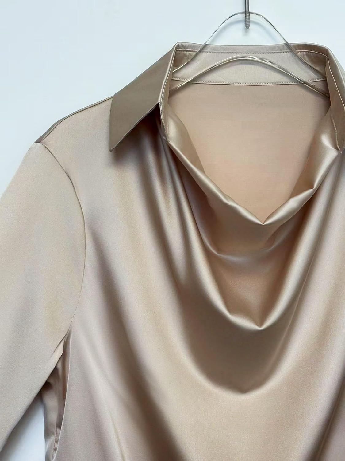 Sloane | Sophisticated Autumn Cowl Neck Blouse
