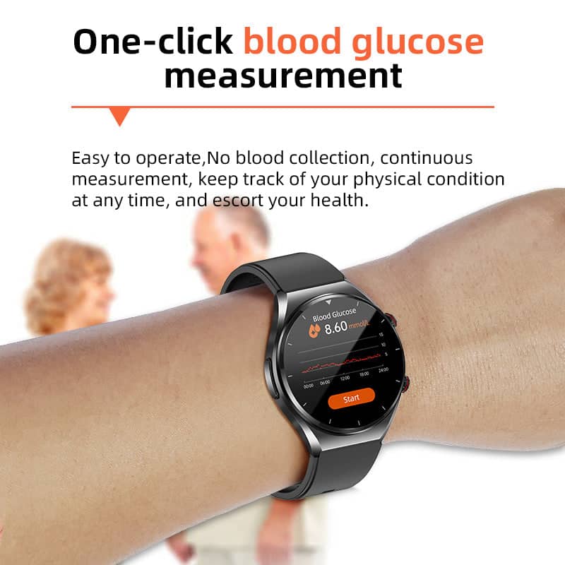 Smart Health Monitor | Smartwatch with ECG & Blood Sugar Tracking | Comprehensive Health Insights for Active Living 5