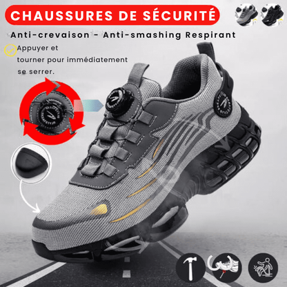 Steel Toe Safety Shoes Comfortable Durable Work Boots Non-Slip Design 7