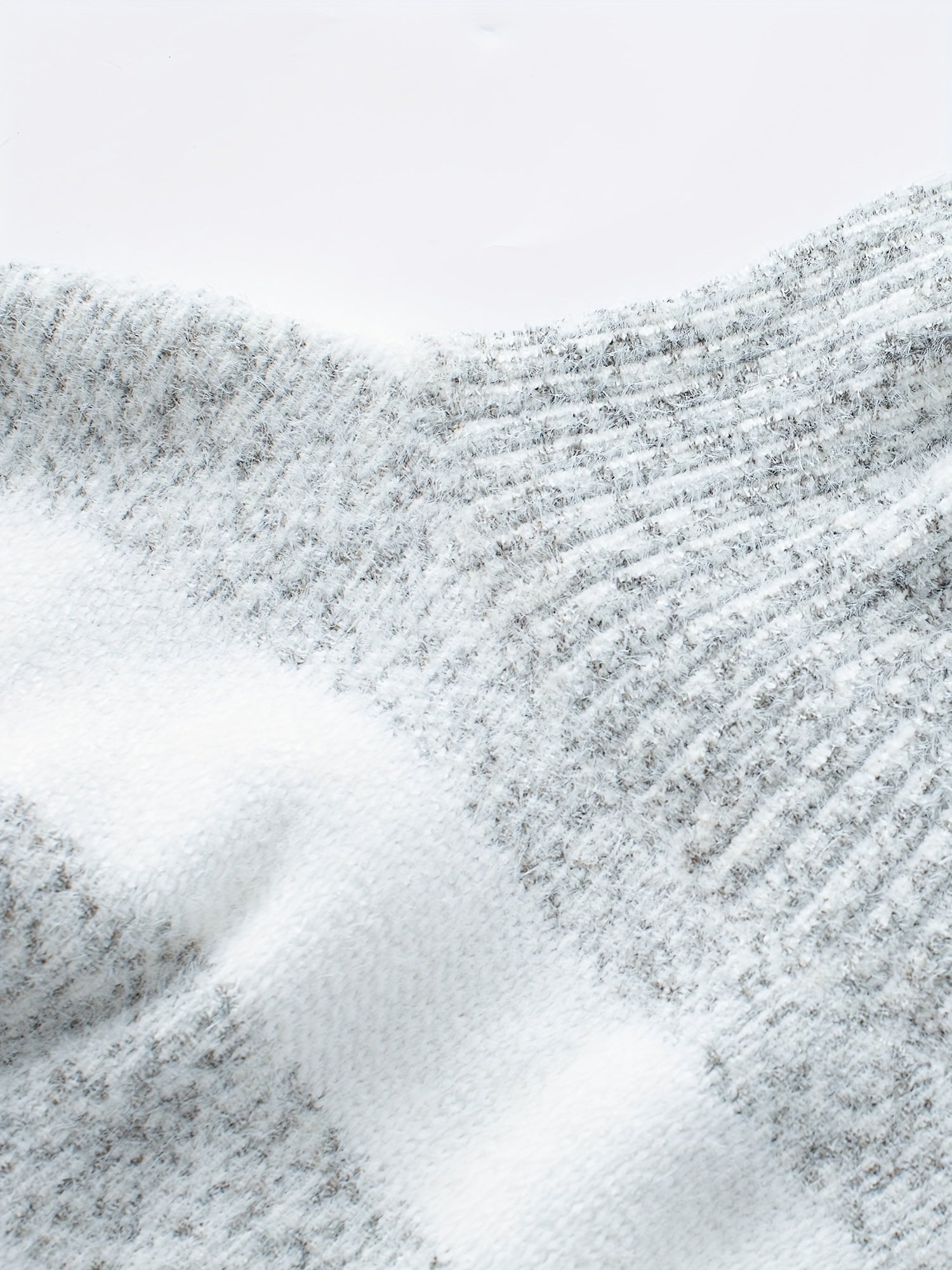 Striped Cotton Turtleneck Sweater Women Long Sleeve Casual Chic 2