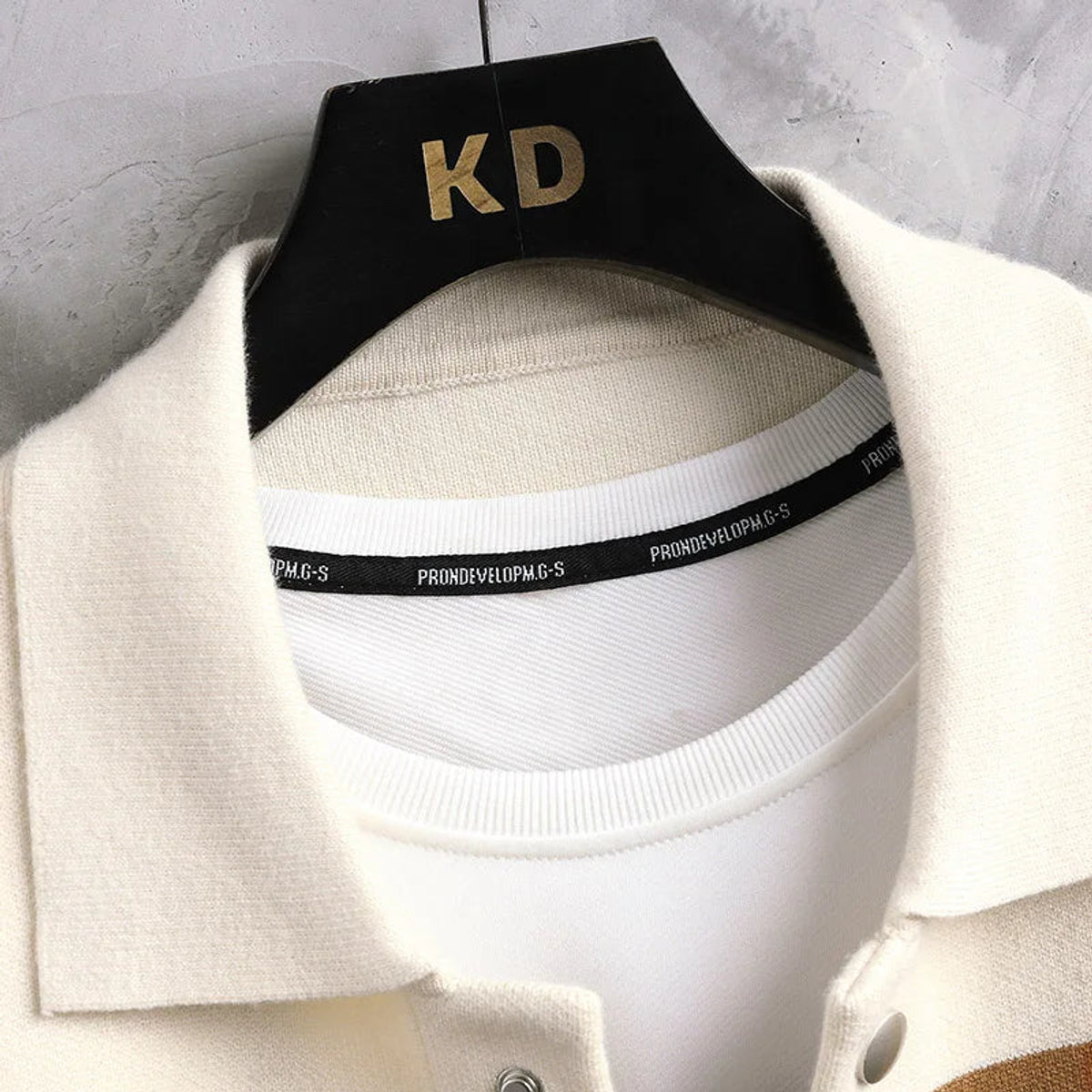 Striped Varsity Knit Jacket Casual Retro Style Warmth & Comfort 2