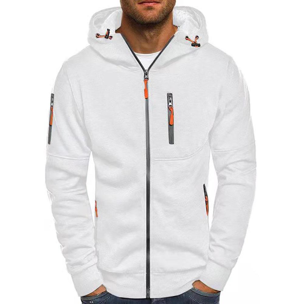 Stylish Hoodie Jacket Casual Comfort Fit with Zipper and Hood 5