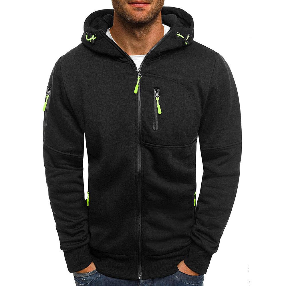 Stylish Hoodie Jacket Casual Comfort Fit with Zipper and Hood 6