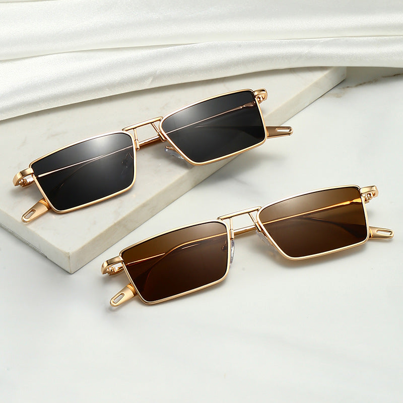 Stylish Oversized Sunglasses - Unisex Dark Lens Eyewear with UV Protection 0