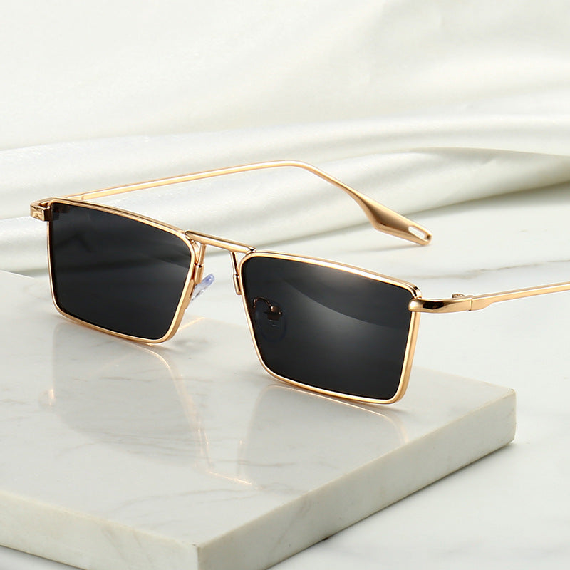 Stylish Oversized Sunglasses - Unisex Dark Lens Eyewear with UV Protection 2