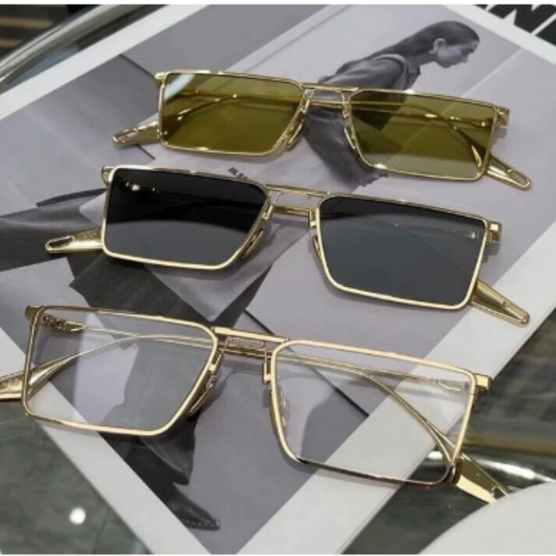 Stylish Oversized Sunglasses - Unisex Dark Lens Eyewear with UV Protection 5