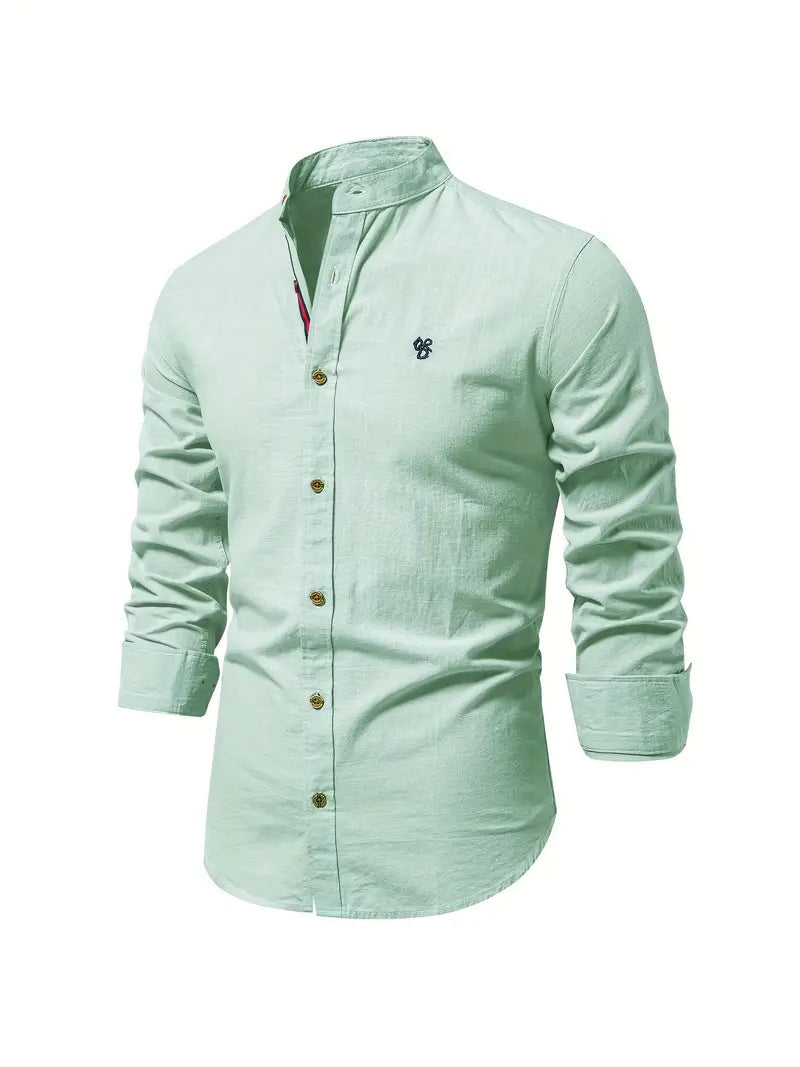 Stylish Shirt with Buttons for Men Casual Elegant Fit 2