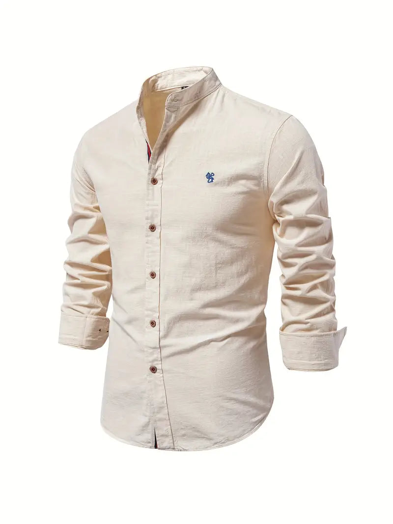Stylish Shirt with Buttons for Men Casual Elegant Fit 4