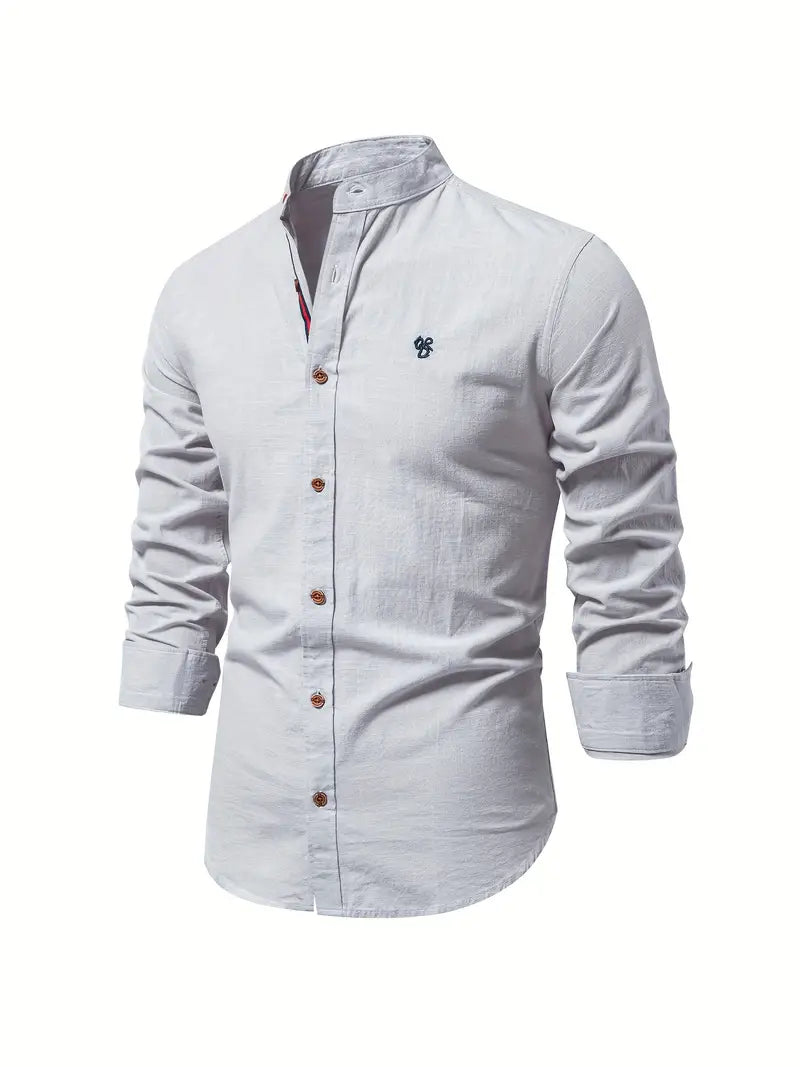 Stylish Shirt with Buttons for Men Casual Elegant Fit 8