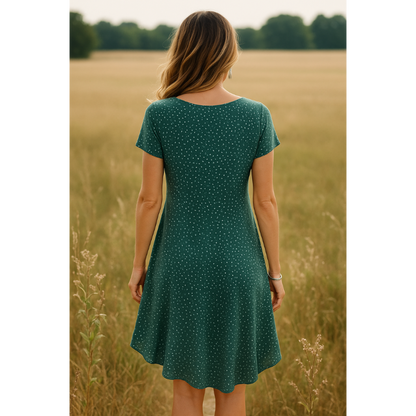 Stylish Summer Dress Women Elegant Floral Design Lightweight Comfort 2