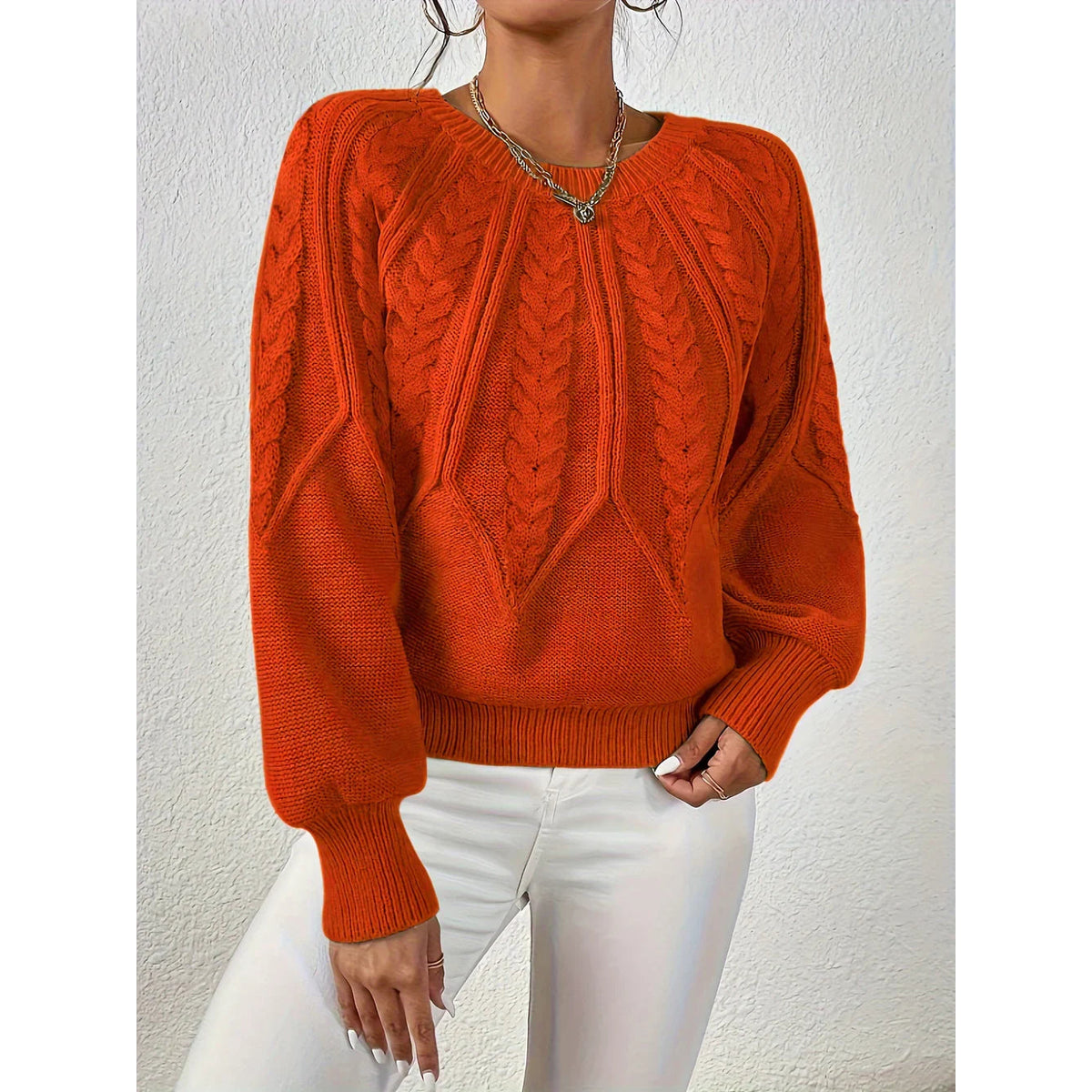 Stylish Women's Sweater Classic Elegant Design Versatile for All Occasions 2