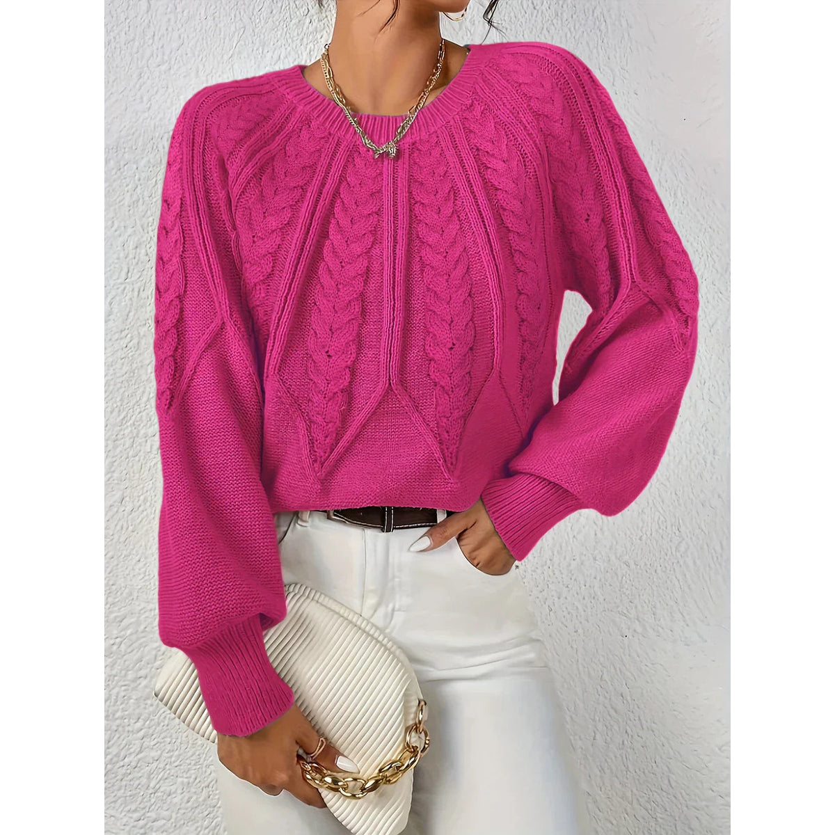 Stylish Women's Sweater Classic Elegant Design Versatile for All Occasions 6