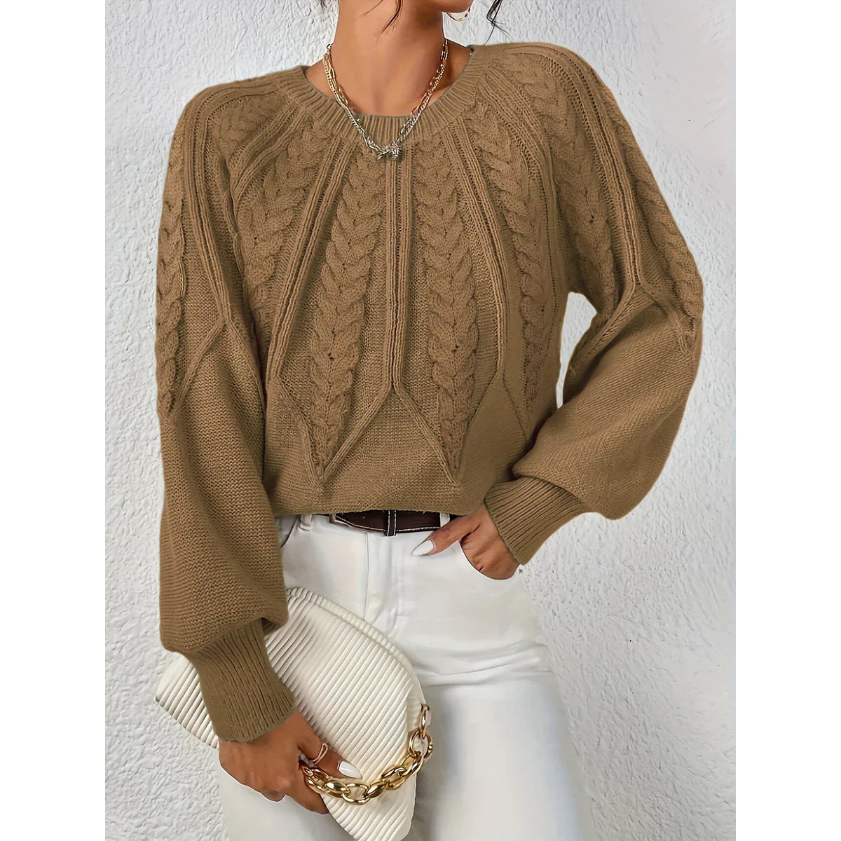 Stylish Women's Sweater Classic Elegant Design Versatile for All Occasions 8