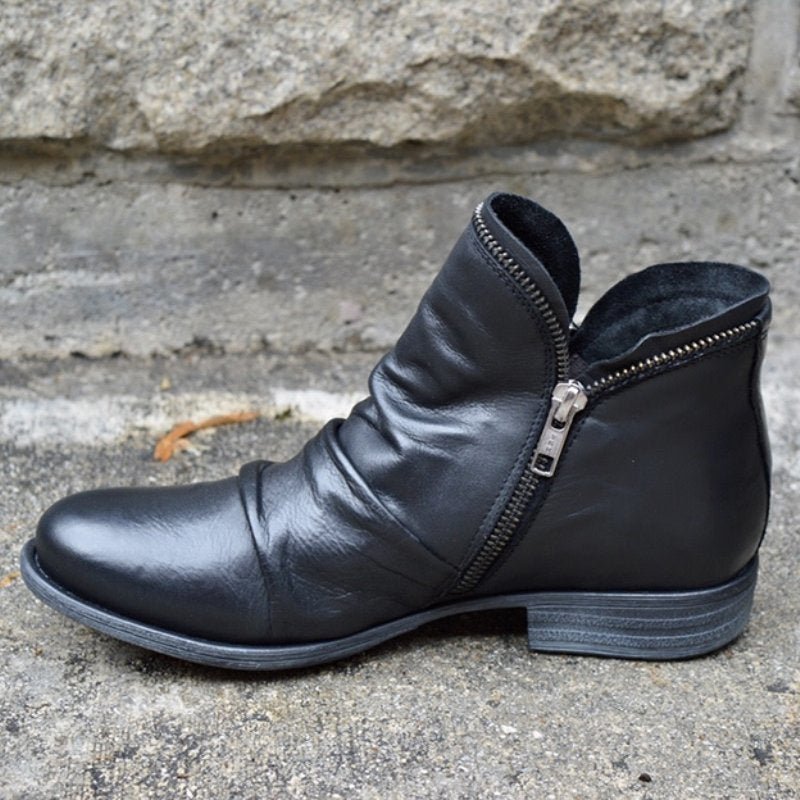 Trendy Ankle Boots for Women Yellow Stylish Comfort Cold Weather 2