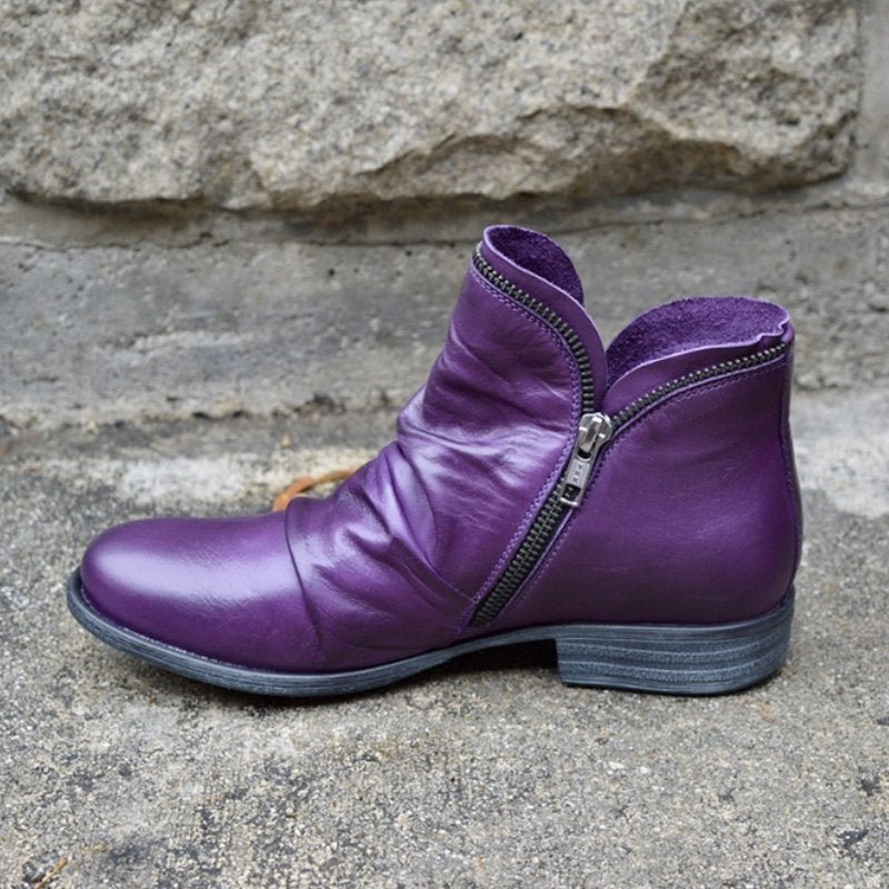 Trendy Ankle Boots for Women Yellow Stylish Comfort Cold Weather 5