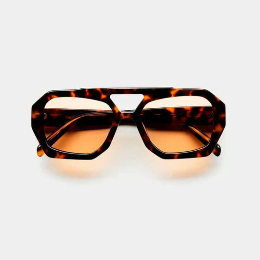 Trendy Oversized Sunglasses - Unisex Dark Lens Eyewear with UV Protection 0
