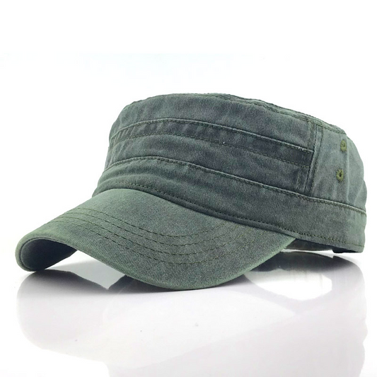 Unisex Baseball Cap - Curved Brim Hat with Minimalist Logo in Neutral Colors 0