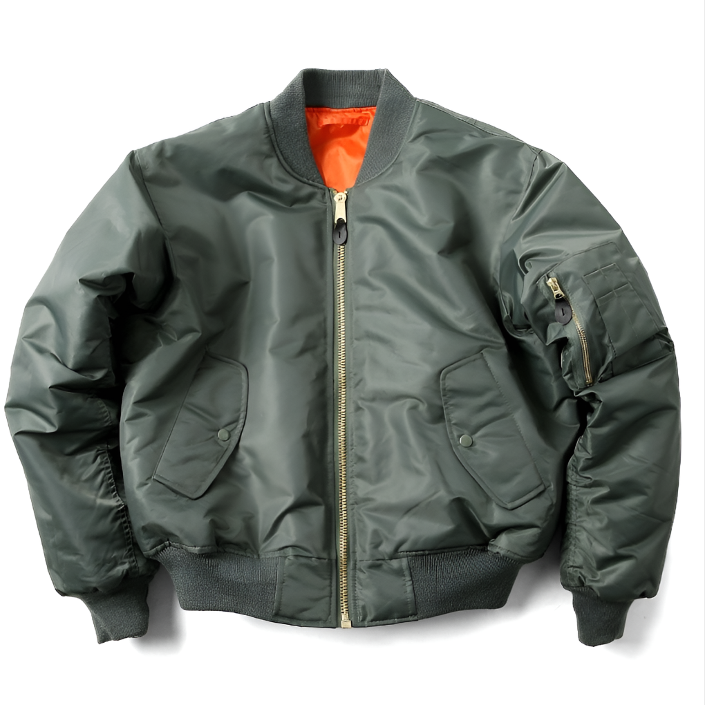 Unisex Classic Black Bomber Jacket Timeless Style and Comfort 0