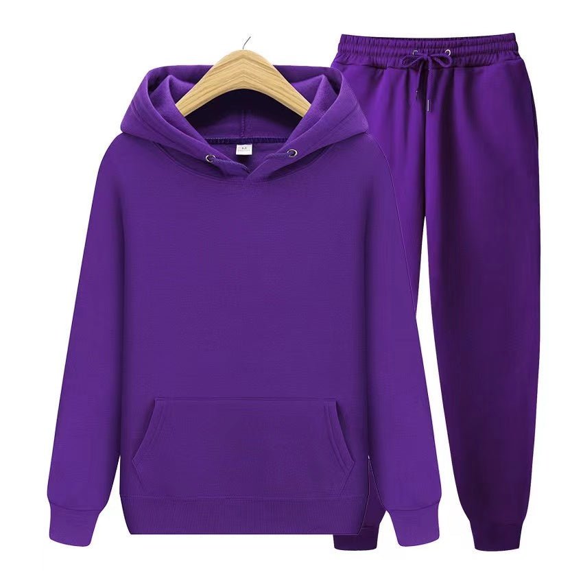 Unisex Hoodie and Jogging Pants Set for Ultimate Comfort Casual Wear 12