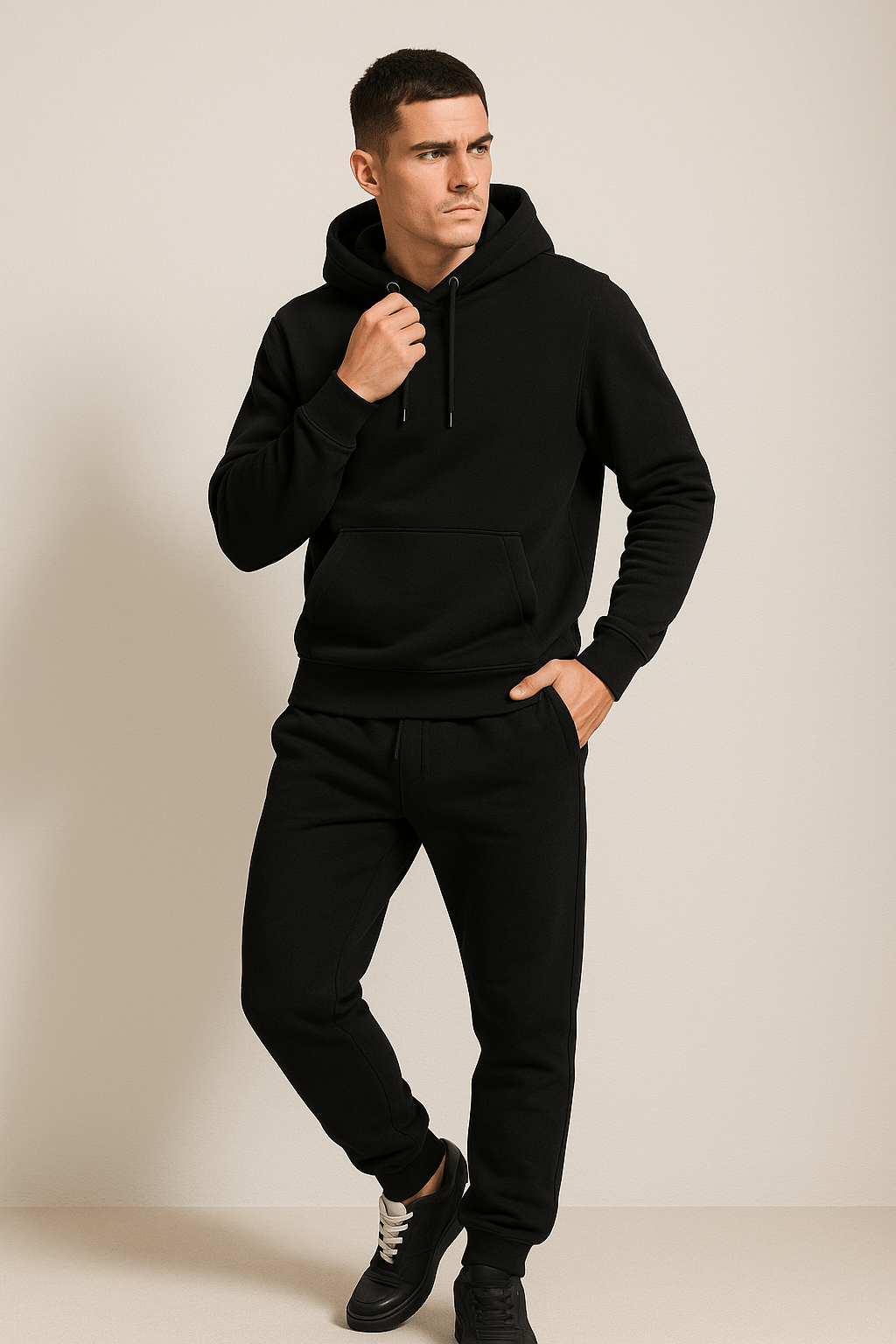 Unisex Hoodie and Jogging Pants Set for Ultimate Comfort Casual Wear 2
