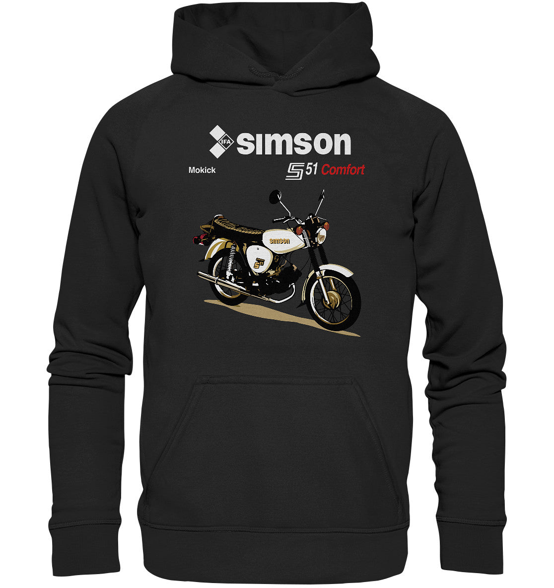 Unisex Oversized Hoodie - Soft Heavyweight Cotton, Cozy Inner Lining, Black or Grey 3