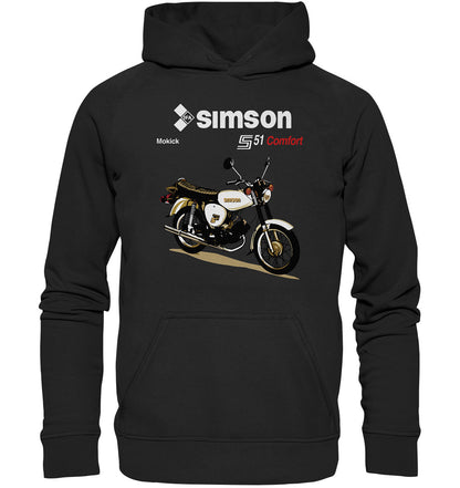 Unisex Oversized Hoodie - Soft Heavyweight Cotton, Cozy Inner Lining, Black or Grey 3