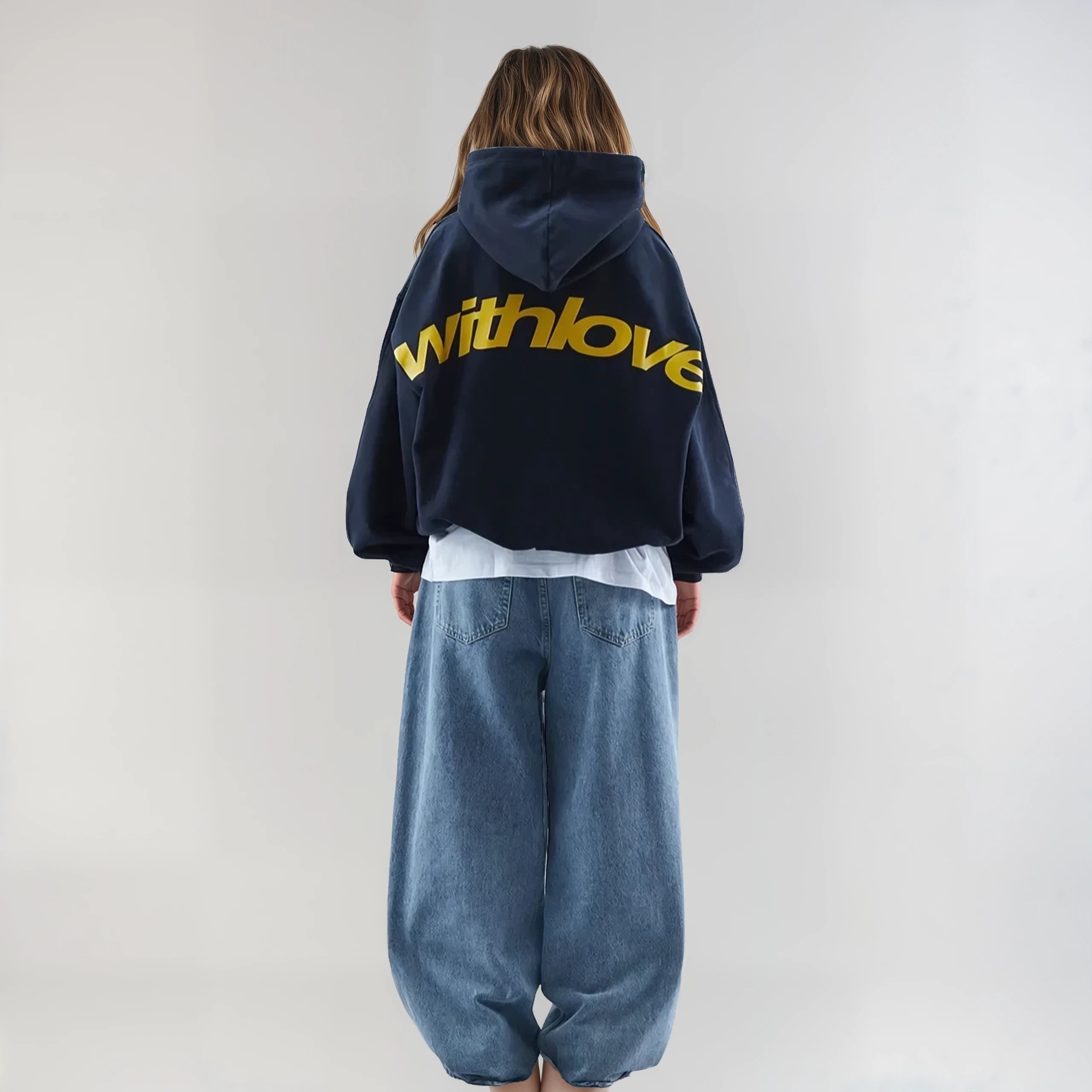 Unisex Oversized Hoodie - Soft Heavyweight Cotton, Minimalist Streetwear, Black or Grey 0