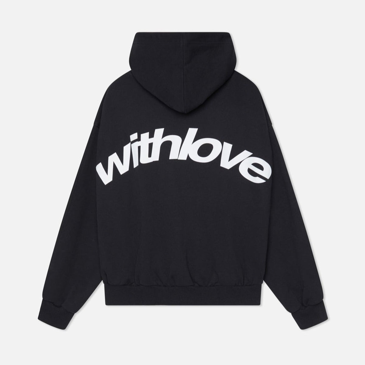 Unisex Oversized Hoodie - Soft Heavyweight Cotton, Minimalist Streetwear, Black or Grey 7