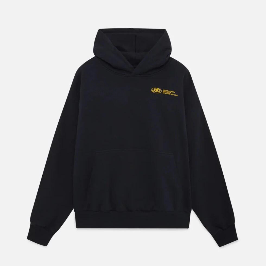 Unisex Oversized Hoodie - Soft Heavyweight Cotton, Minimalist Streetwear, Black or Grey 8