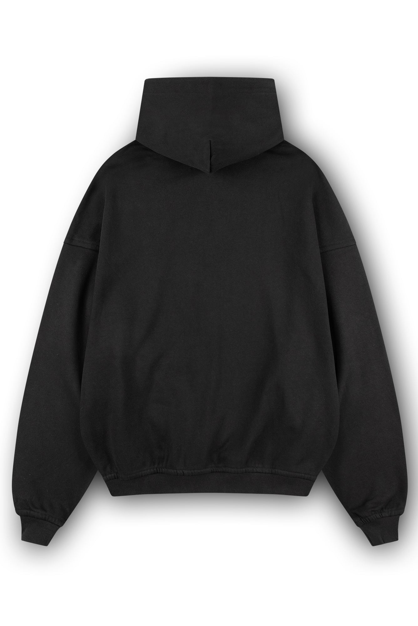 Unisex Oversized Hoodie - Soft Heavyweight Cotton in Black or Grey, Cozy Streetwear 1
