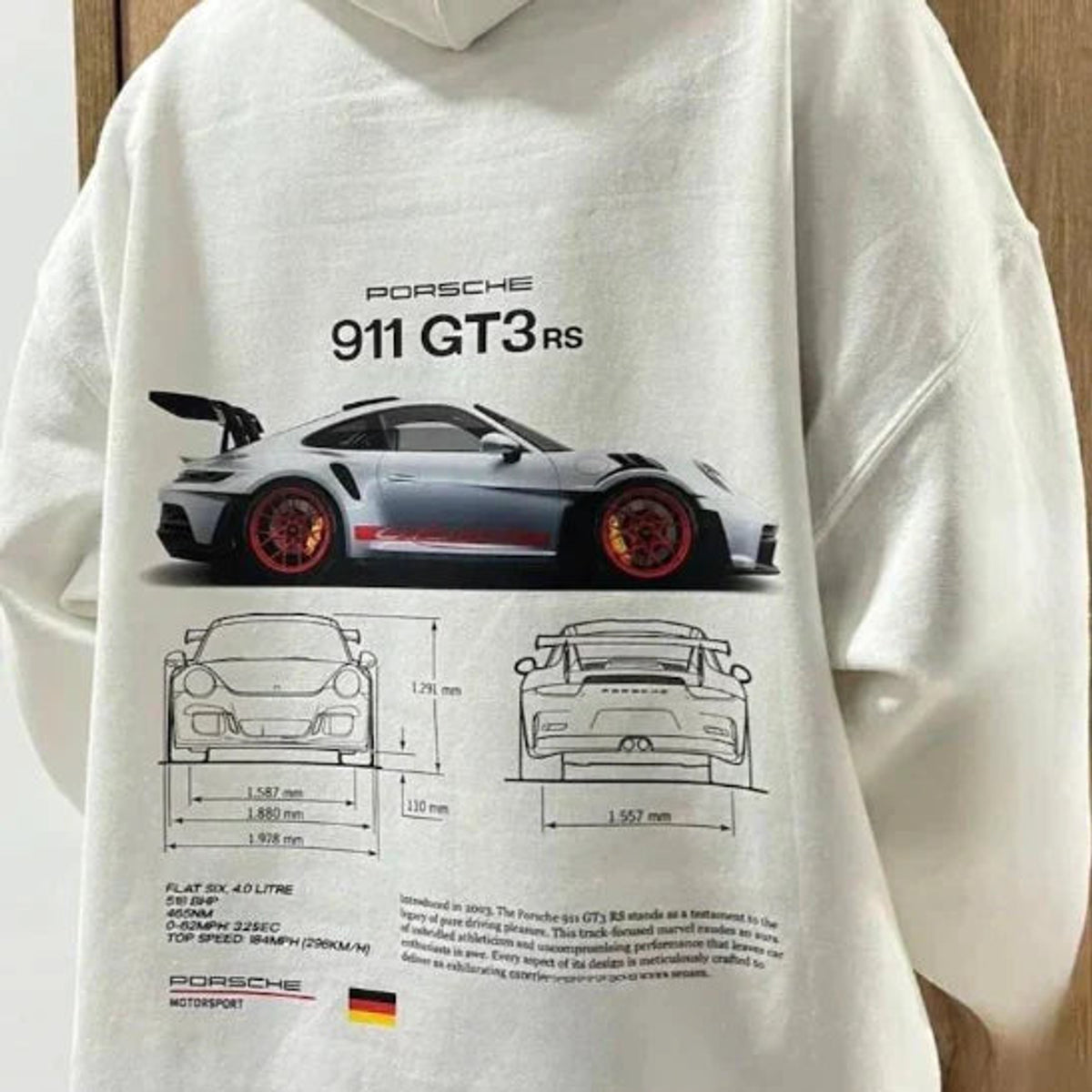 Unisex Racing Hoodie Graphic Print Design Casual Pullover Comfort 1