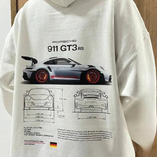 Unisex Racing Hoodie Graphic Print Design Casual Pullover Comfort 1