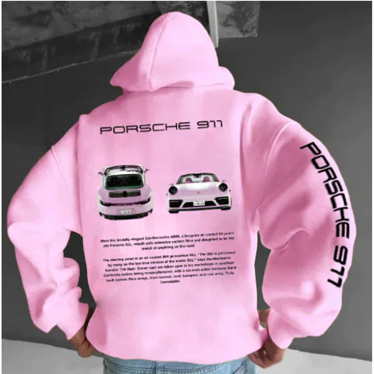 Unisex Racing Hoodie Graphic Print Design Casual Pullover Comfort 2