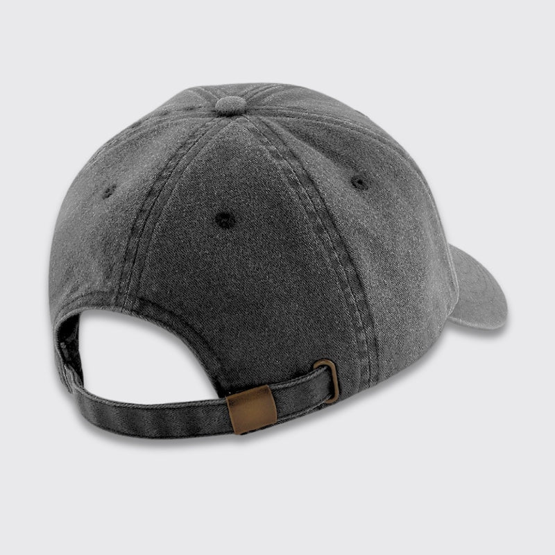 Unisex Vintage Baseball Cap - Curved Brim, Minimalist Logo, Breathable Fabric 4