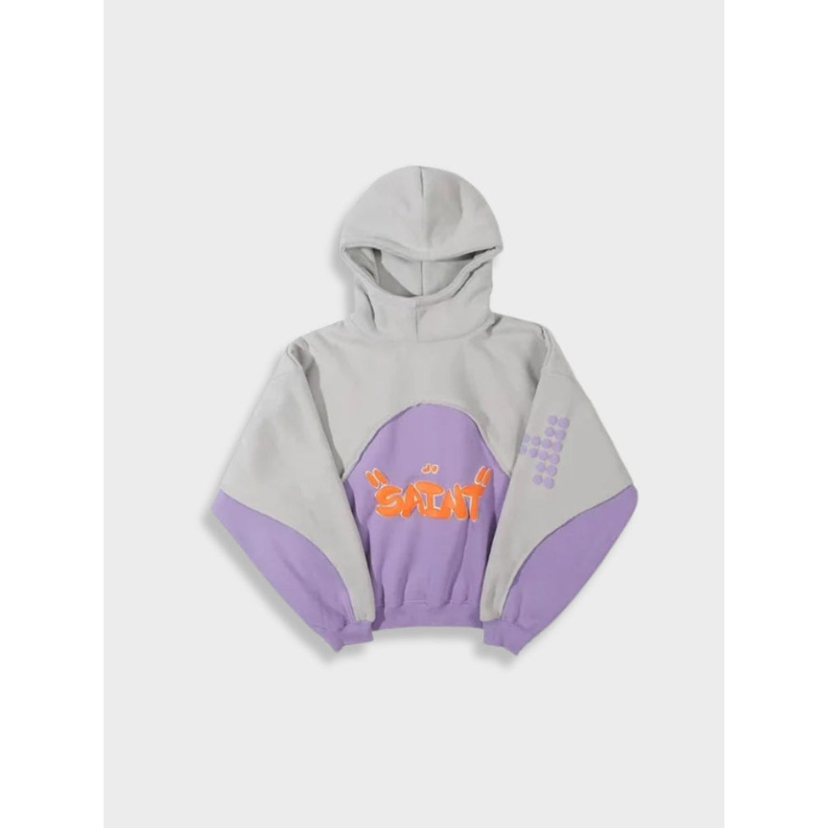 Urban Vibe - Oversized Hoodie for Men, Soft Cotton, Black & Grey, Streetwear 0